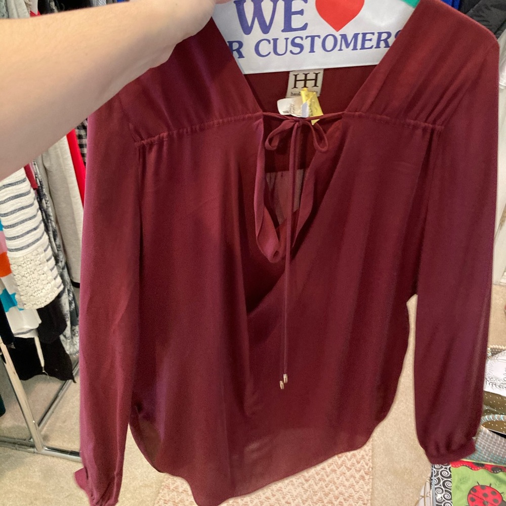 Haute Hippie silk blouse